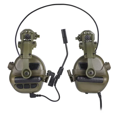 OEM ODM Tactical Electronic Hearing Protection Earmuffs, Adjustable Headband Noise Reduction Ear Muffs Wholesale