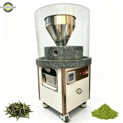 Variable Frequency Commercial Matcha Grinding Machine, Natural Bluestone Mill for Low-Temperature Processing Matcha Powder