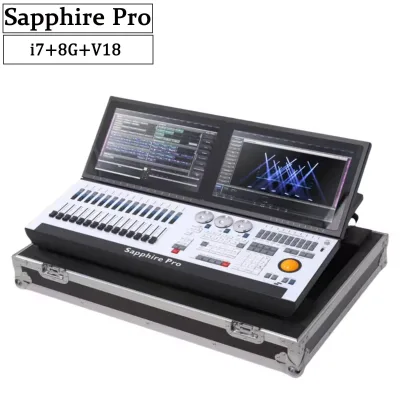 V18 I7 Sapphire Pro 6A DMX 512 Light Console & DJ Controller