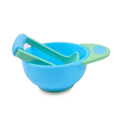 Food Grade Homemade Baby Food Bowl Baby Feeding Fruits Veggies Masher Mash Serve Bowl With Food Masher