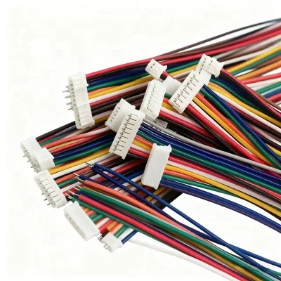 Customizable Connectors: Custom JST Expansion Connectors, White Busbar Harness Cable Assemblies