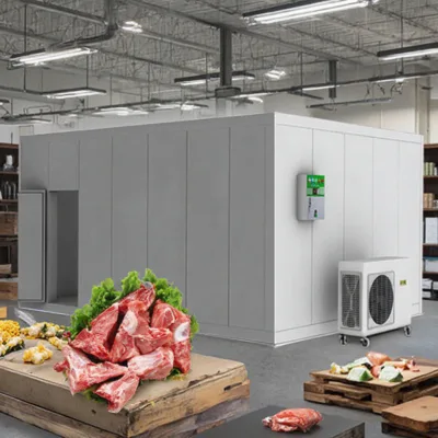 Butchery Equipment Chicken Cold Room Freezer Cuarto Frio Blast Chiller Freezer