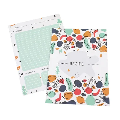 Wholesale 4x6 Double Sided Thick Recipe Card with Plenty of Writing Space, Custom Set of 50 Blank Ideal Recipe Cards