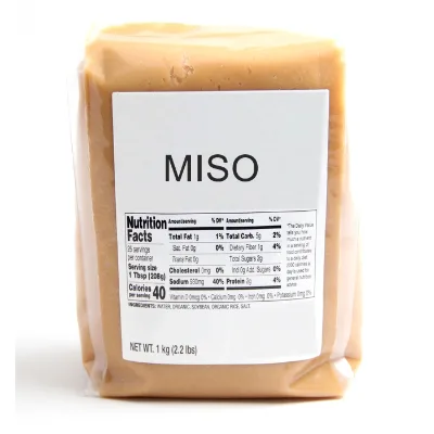 Natural Premium Soybean Miso Sushi Sauce Miso Paste White
