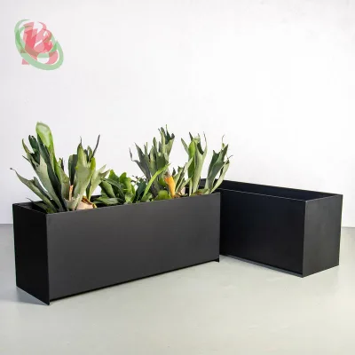 Home Outdoor Steel Planter Garden Pots for Flower Nursery for Your Garden or Patio