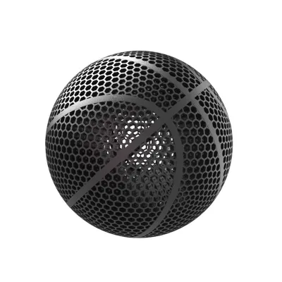 Professional 3D Printed Airless Basketball No Inflation High Bounce Training Ball for Sports