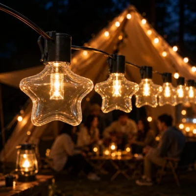 Bulk String Lights Outdoor Waterproof with Shatterproof String Lights for Commercial Decoration and Retail Orders Set