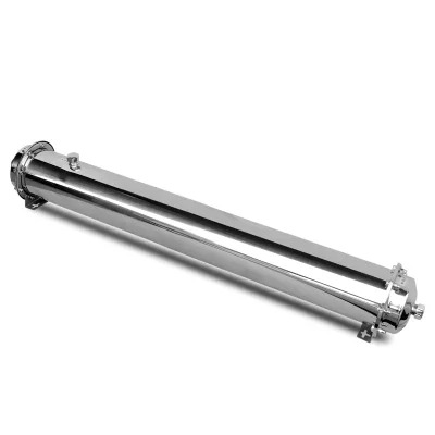 HIgh End Stainless Steel Horizontal Water Purifier With Filmtec Ro Membrane Home Pure Water Filter System