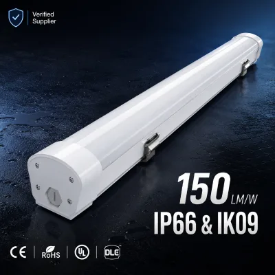 2FT Linkable IP67 Tri-proof LED Light 5-Year Warranty for Warehouse Garage Factory