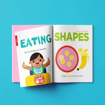 Printing Factory Custom Book Printing Services Hardcover Book Printing Binding Learning Children Picture Book Full Color Custom
