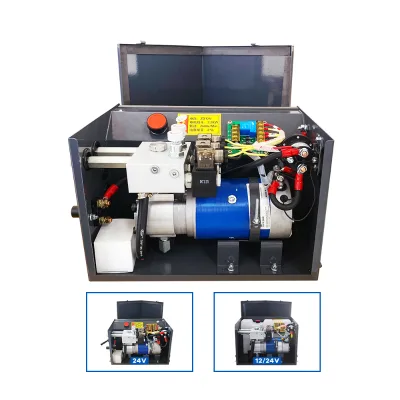 Factory Direct DC12V/24V Motor Valve Hydraulic Wingspan Wing Van Power Units ForSpread Close Open the wings Oil Power Pack