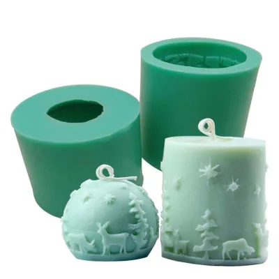 High Quality Silicone Candle Mold for Candle Making Soap Mold
