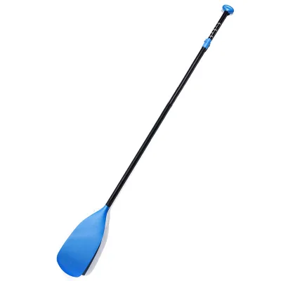 Blue 3-section Glass Fiber Adjustable Blade SUP Paddle for Lakes & Rivers Water Sports Unisex