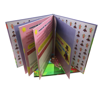 Hardcover Full Color Book Publishing Services Kids Book Printing English Story Books Print Service