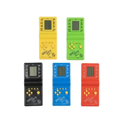 Brick Game Machine 9999 in 1 Russian Mini Classic Cheap Retro Handheld Game Console Player