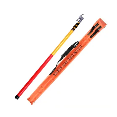 ANSI-Approved Hot Stick - Insulated Telescopic Pole for Professional Use