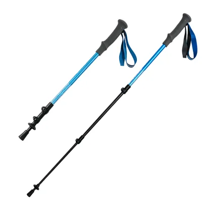 HOFI OEM Factory Ergonomic Wrist Strap Carbon Fiber Trekking Poles Lightweight for Elderly Assisted Walking