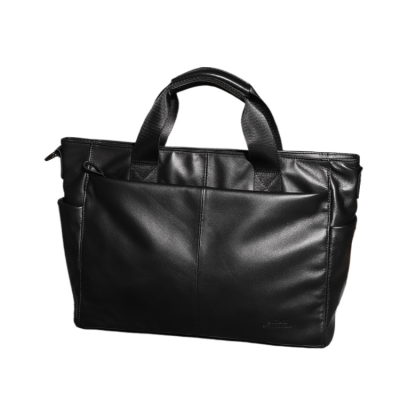 Waterproof Genuine Leather Lawyer Ecosusi Office Briefcase Hard Laptop Bag Ladies Men Leather Wholesale