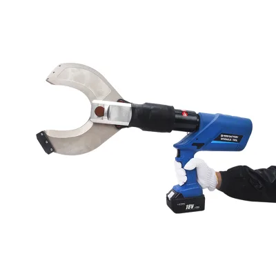 Electric Hydraulic Shears Rechargeable Cutter EZ-120C Cable Shears Two-in-One Wire Cutters Electrical Cable Tongs