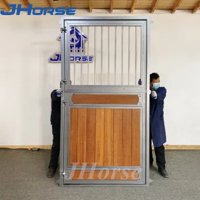 Regular Size Exterior Durable Wooden Metal Horse Barn Dutch Door Horse Stable Paddock Door