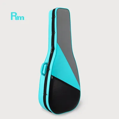 FC09-W1 Wholesale Factory Acoustic Guitar Foam Case High Quality Musical Instrument Case Matching Color Guitar Hard Case