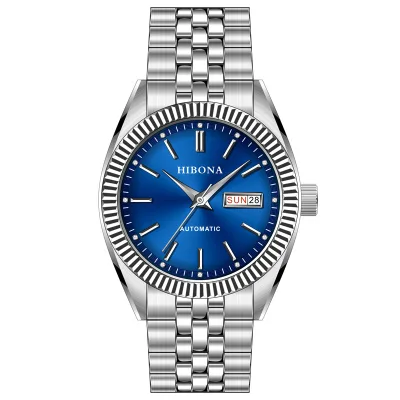 High Quality OEM Watch Miyota 8205 Movement Custom Japan Automatic Mechanical Watches Top Bracelet Clasp Watch