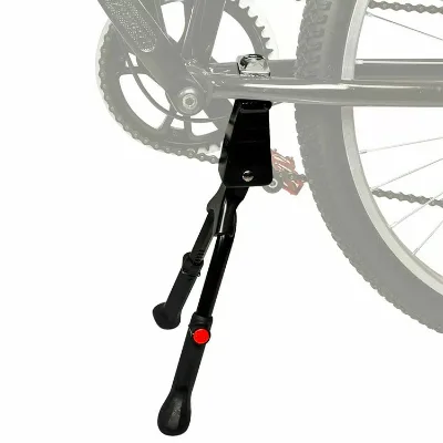 High Quality Bicycle Accessories 24-29 Inch Steel Aluminum Alloy Cycling Kickstand Double Leg Bicycle Center Kickstand