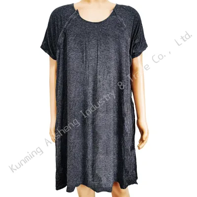 Postpartum Kit Short Sleeve Postpartum Women's Postpartum Gown 100% Cotton Nursing Gown