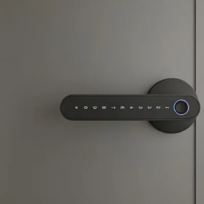 Tongtong Smart Digital Sensor Fingerprint Lock for Wood Doors Hotel Door Card Swipe & Magnetic Card Access Smart Lock Accessory