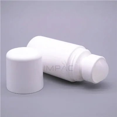 Custom color portable plastic roll on bottle for antipruritic gel 2oz