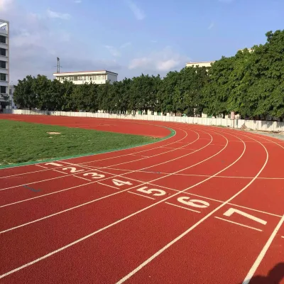 Popular Sandwich system athletic running track with EPDM granules