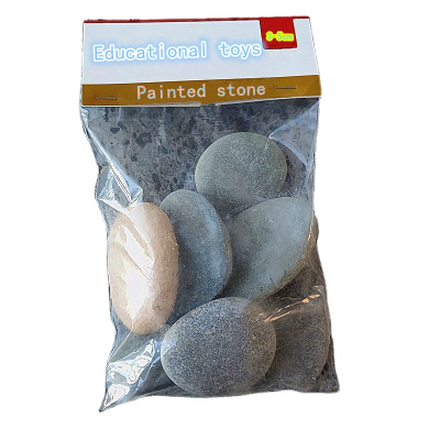 Children's Handmade Creative DIY Cartoon Graffiti Drawing Stone Art