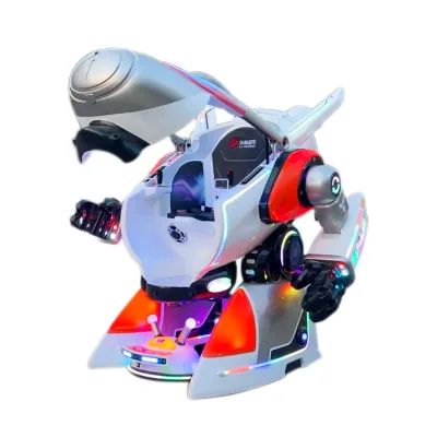 Huaqin Riding Robot Aviark Warrior 2 Seater Walking Robot for Kids Children Park Indoor/Outdoor