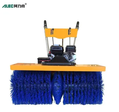 Hand Push Type Machine Handheld Snow Sweeper Multifunctional Snow Removal Road Sweeper Snow Plow