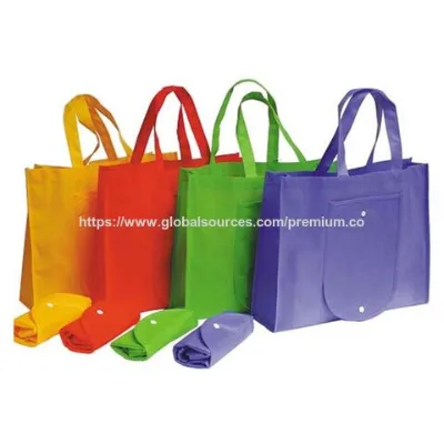 Foldable non-woven handbags customized printed logo advertising shopping promotional bags laminated gift bags customized
