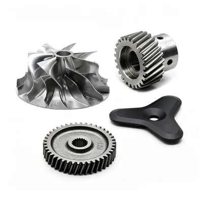 High Precision Cnc Machining Stainless Steel Products Oem Gear Hobbing Titanium Components 3/5 Axis Milling Processing