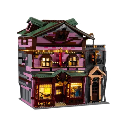 Hot Sales Mould King 16039 Magic Pitch Supplies Street View Assembly Building Blocks for Birthday Gifts