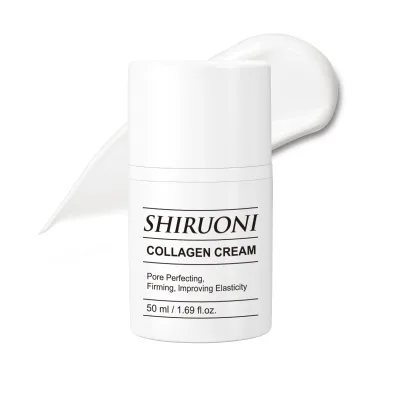Private Label Face Cream With Collagen Firming Whitening Anti Aging for Wrinkles Pink Collagen Cream