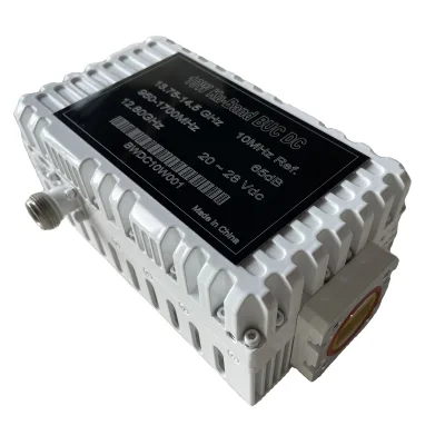 Advanced 10W Ku Band BUC Satellite Transmitter Amplifier Outdoor Use High Stability Television Reception Applications