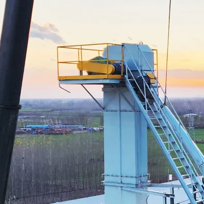 High Output Industrial Conveyor for Coal Mining with Reinforced Frame and Durable Multi Layer Belt System