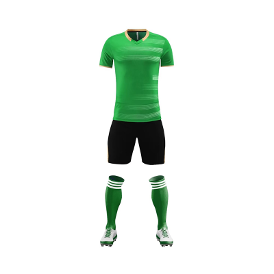 Green Jersey Football Original Quality Soccer Uniform Player Version Quality Stock