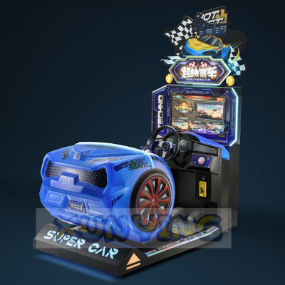 Arcade Video Game Car Games Racing Happy Racing Arcade Children Racing Car Game Machine