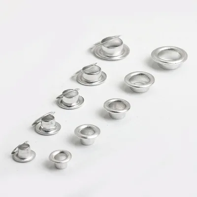 Wholesale Stainless Steel Eyelet Grommet Ring for Bag Making Leather Craft Clothing Hardware Accessories