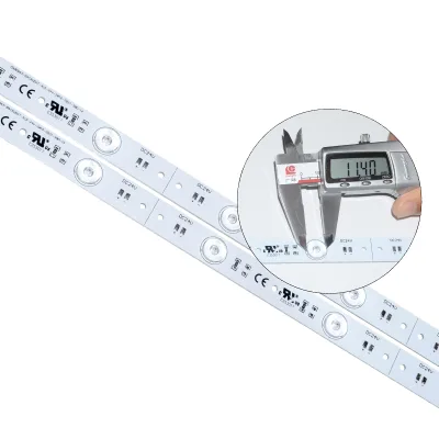 SMD2835 Cuttable LED Bar Strip Light Strings for Remote Control Aluminum Construction Dimmable for Fabric Frames (IP33