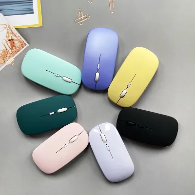 Long Battery Life Wireless Charging Three-Mode Silent Gaming Mouse for Business Office ESports-Cross-Border Factory Direct
