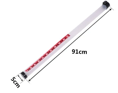 91CM 21 Piece Number Mark Pp Plastic Golf Ball Picker Shag Tube Manual Golf Ball Picker