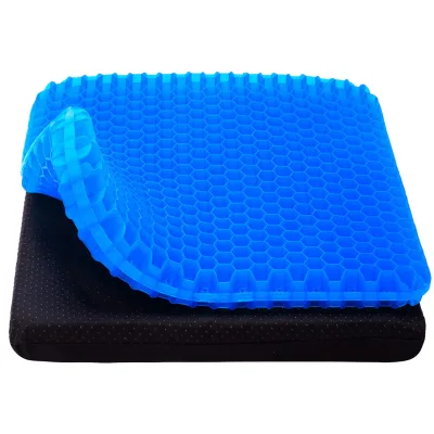 Factory Trending New Arrivals Office Chair Car Butt Cushion Anti-slip Anti-Static Ergonomic Hip Gel Cooling TPE Seat Cushion