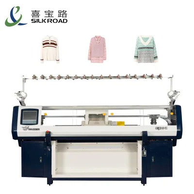 Auto Computerized Flat Machine Sweaters Three System New Manufacturing Plants Featuring Essential Motor Gear Engine Bearing
