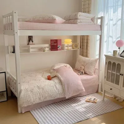 High End Customized 4 Piece 100% Cotton Student Single Size Printed Comforter Bedding Set for Home Use