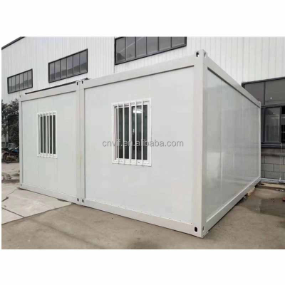 Luxury Folding Container House Eco Prefab Modern Design Outdoor Capsule Hotel Room with Living Bedroom Space